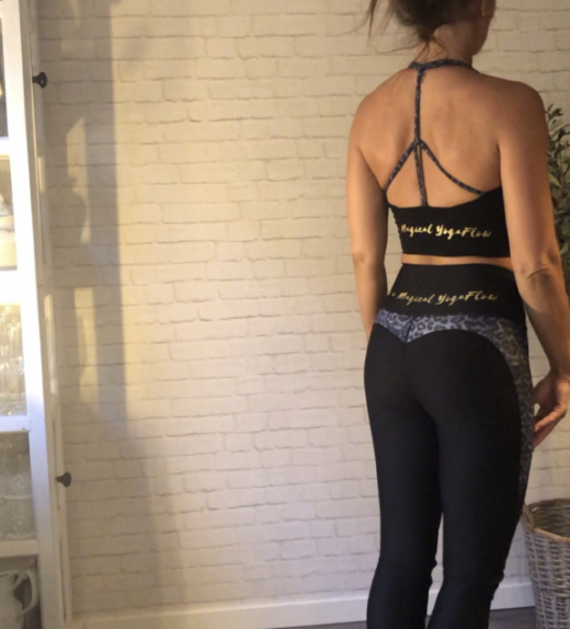 leggings leo grå