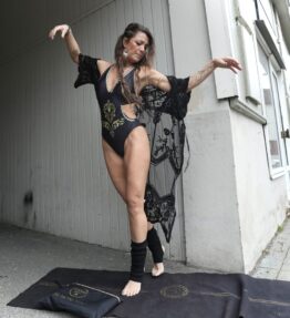 New! VL Yoga&Swim Dressy Swimsuit IBIZA, black