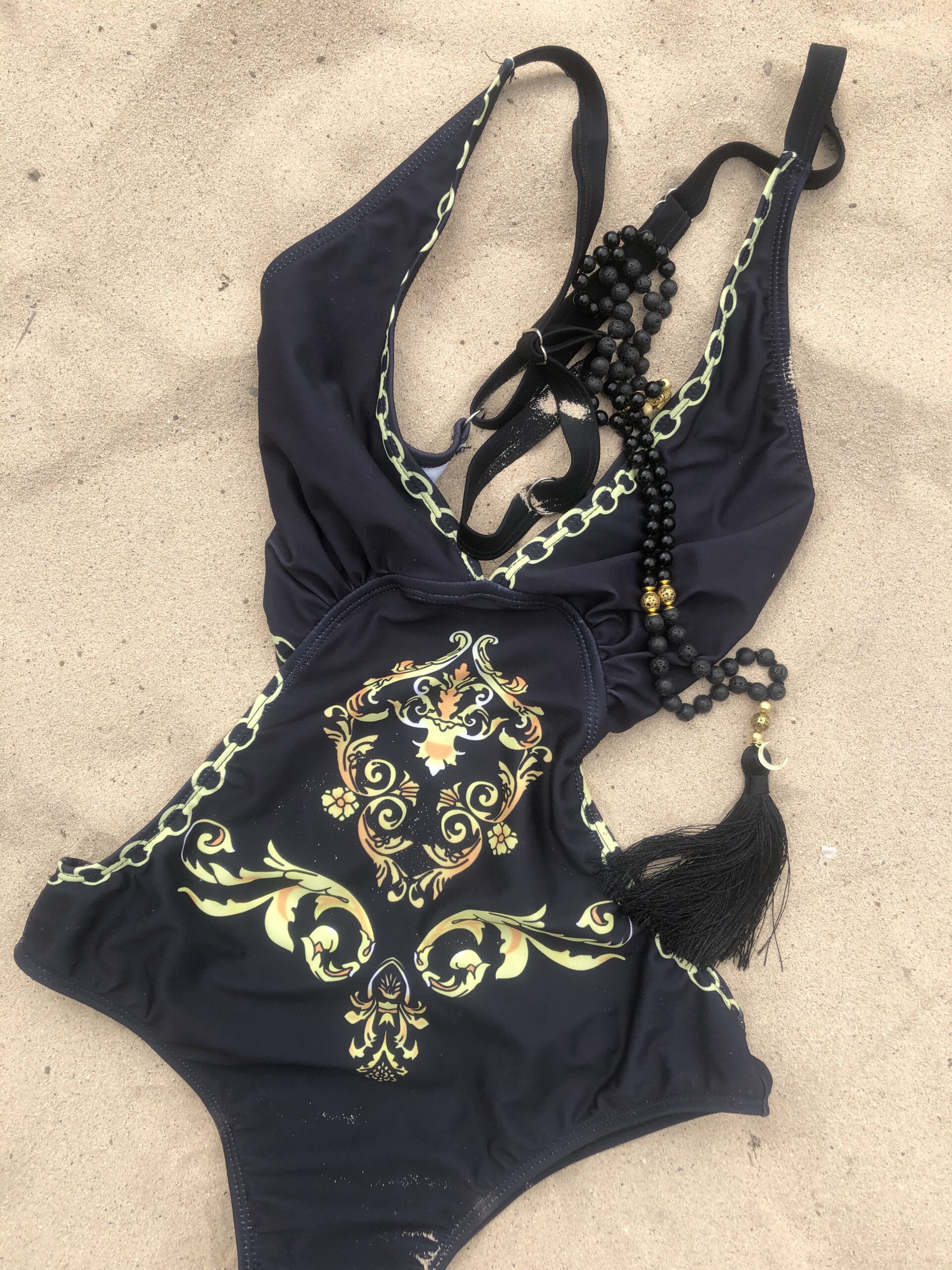 New! VL Yoga&Swim Dressy Swimsuit IBIZA, black