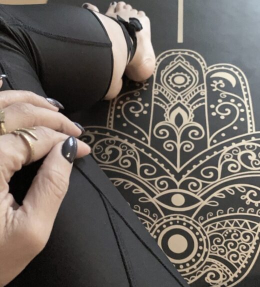 hamsa hand yogamatta