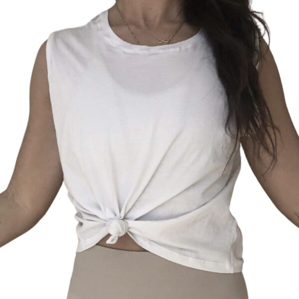 SALE! VACKRALIV YOGA Linne Cotton, white - Bild 2