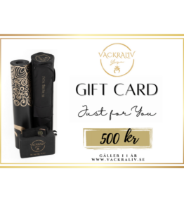 New! VACKRALIV YOGA Gift Card - 500 KR