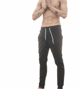 Winter SALE! VACKRALIV YOGA&MEN Comfy Pants, black