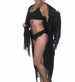 Last Chance! VACKRALIV YOGA Yoga&Swim Bikini Sporty Wawy, black