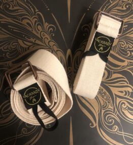 New! VACKRALIV YOGA ECO YOGA STRETCH STRAP, natur