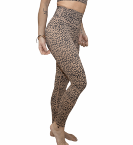 New Sunshine Collection! VL MAGICAL SOFT SKIN LEGGINGS Leopard Extra High, brown/black