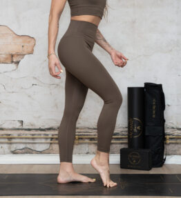 New! VL MAGICAL SOFT SKIN LEGGINGS Extra High, light brown