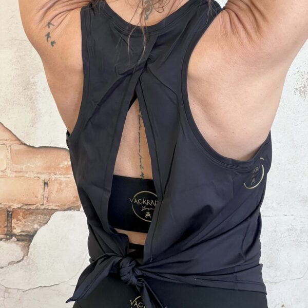 New! VL Magical Soft Skin Linne BE MORE YOU Open back, black - Bild 2