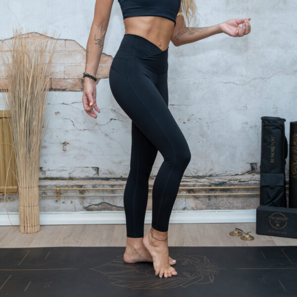 New! VL MAGICAL SOFT SKIN LEGGINGS Dressy V-Front High, black - Bild 3