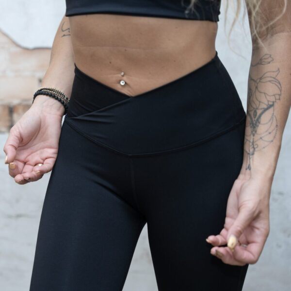 New! VL MAGICAL SOFT SKIN LEGGINGS Dressy V-Front High, black