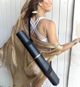 Yogi Favorite! VL Dressy & Shiney KIMONO Tassel, gold