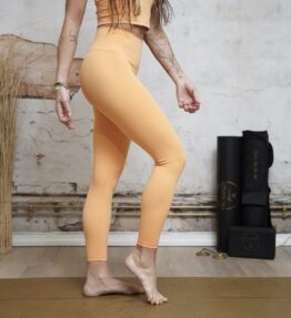 New! VL MAGICAL SOFT SKIN LEGGINGS Extra High, apricot