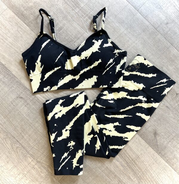 NEW! VL SOFT SEAMLESS Dressy BH, black & yellow