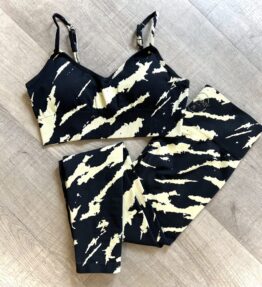 NEW! VL SOFT SEAMLESS Dressy BH, black & yellow