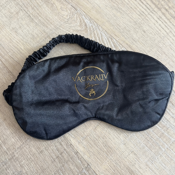 NEW! VL Ögonmask Meditation, svart/guld - Bild 2