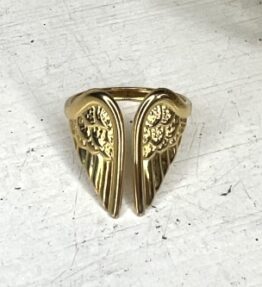 New! VL Dressy Wings Ring, gold