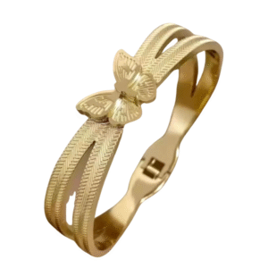 New! VL Dressy Bracelet BUTTERFLY, gold